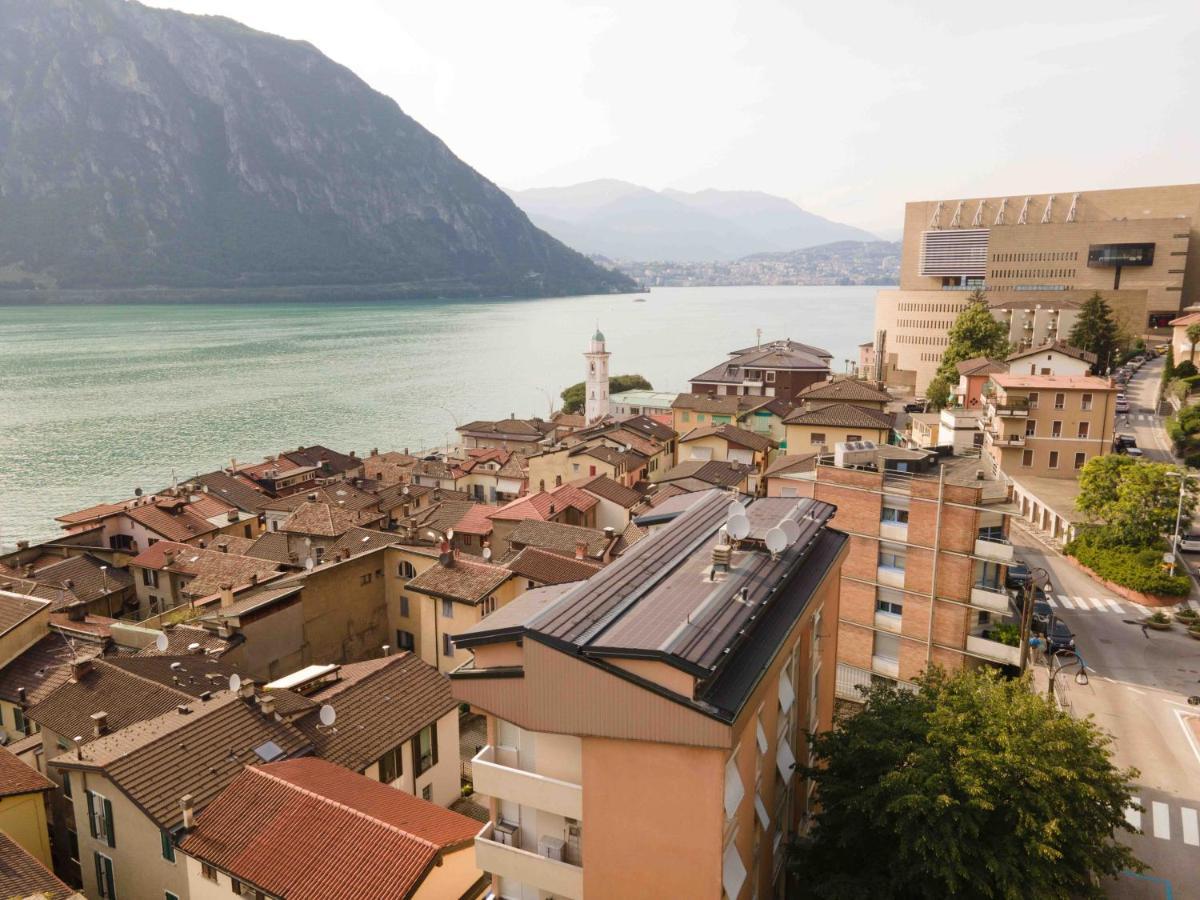 Casa Elea_ Panoramic Attic In City Center Καμπιόνε ντ' Ιτάλια Εξωτερικό φωτογραφία