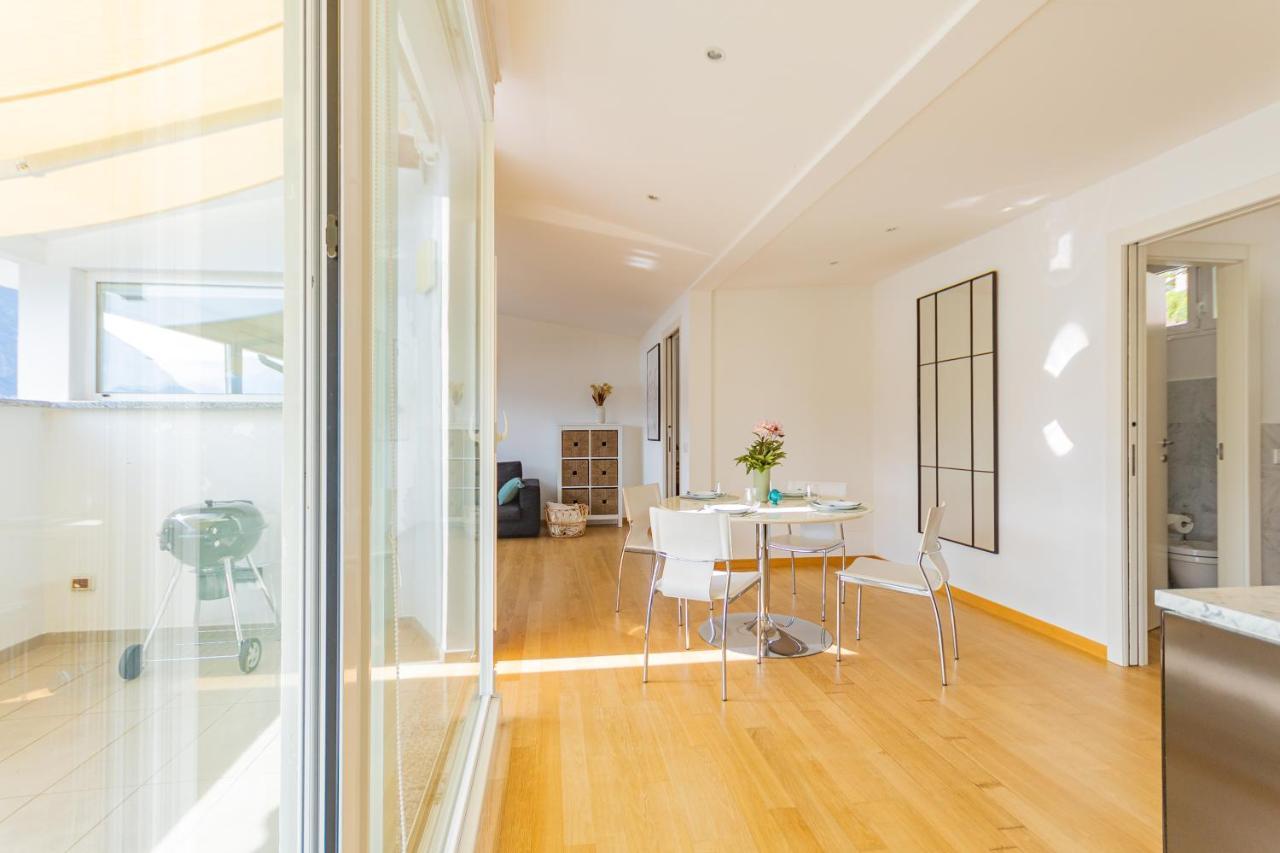 Casa Elea_ Panoramic Attic In City Center Καμπιόνε ντ' Ιτάλια Εξωτερικό φωτογραφία